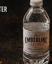 A bottle of still spring water.